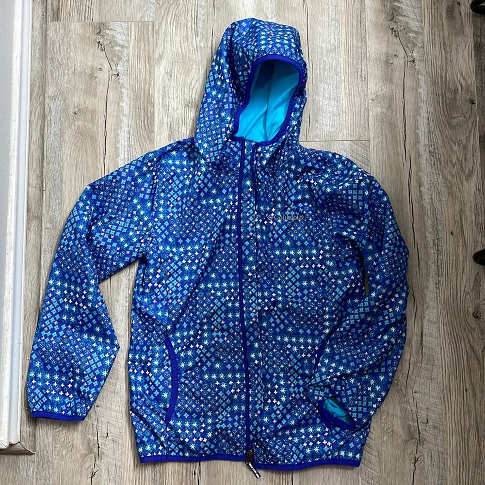 Columbia light rain coat for girls